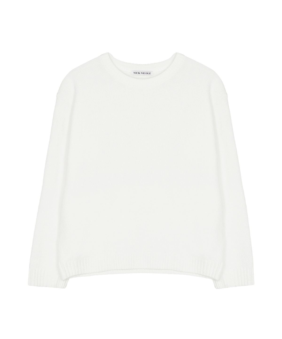 닉앤니콜(NICK&NICOLE) [ESSENTIAL] CLASSICAL SOFT ROUND SWEATER_7 COLOR