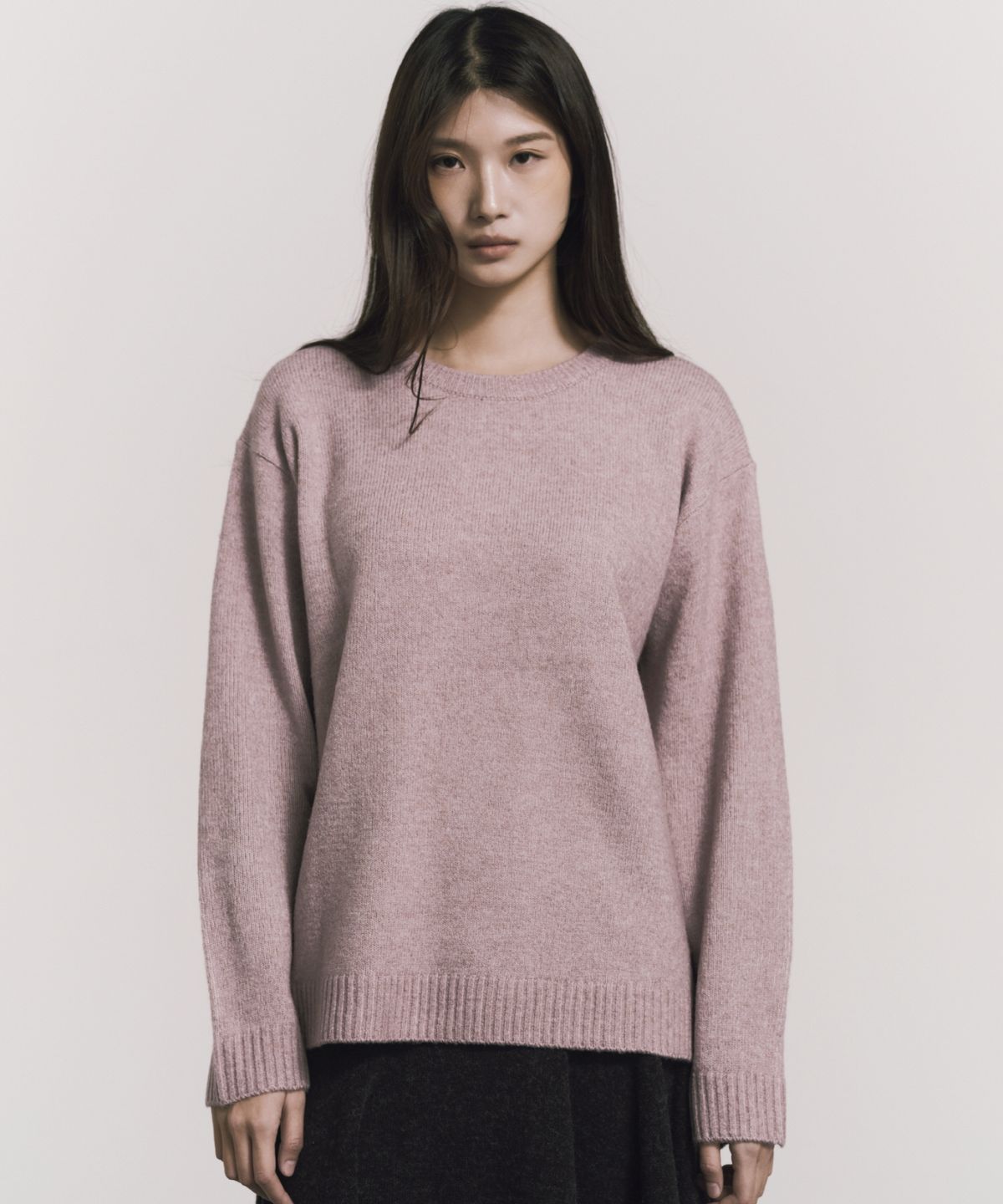 닉앤니콜(NICK&NICOLE) [ESSENTIAL] CLASSICAL SOFT ROUND SWEATER_7 COLOR