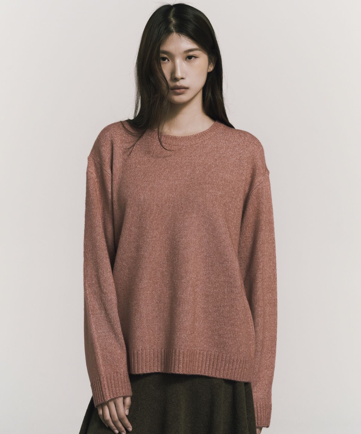 닉앤니콜(NICK&NICOLE) [ESSENTIAL] CLASSICAL SOFT ROUND SWEATER_7 COLOR
