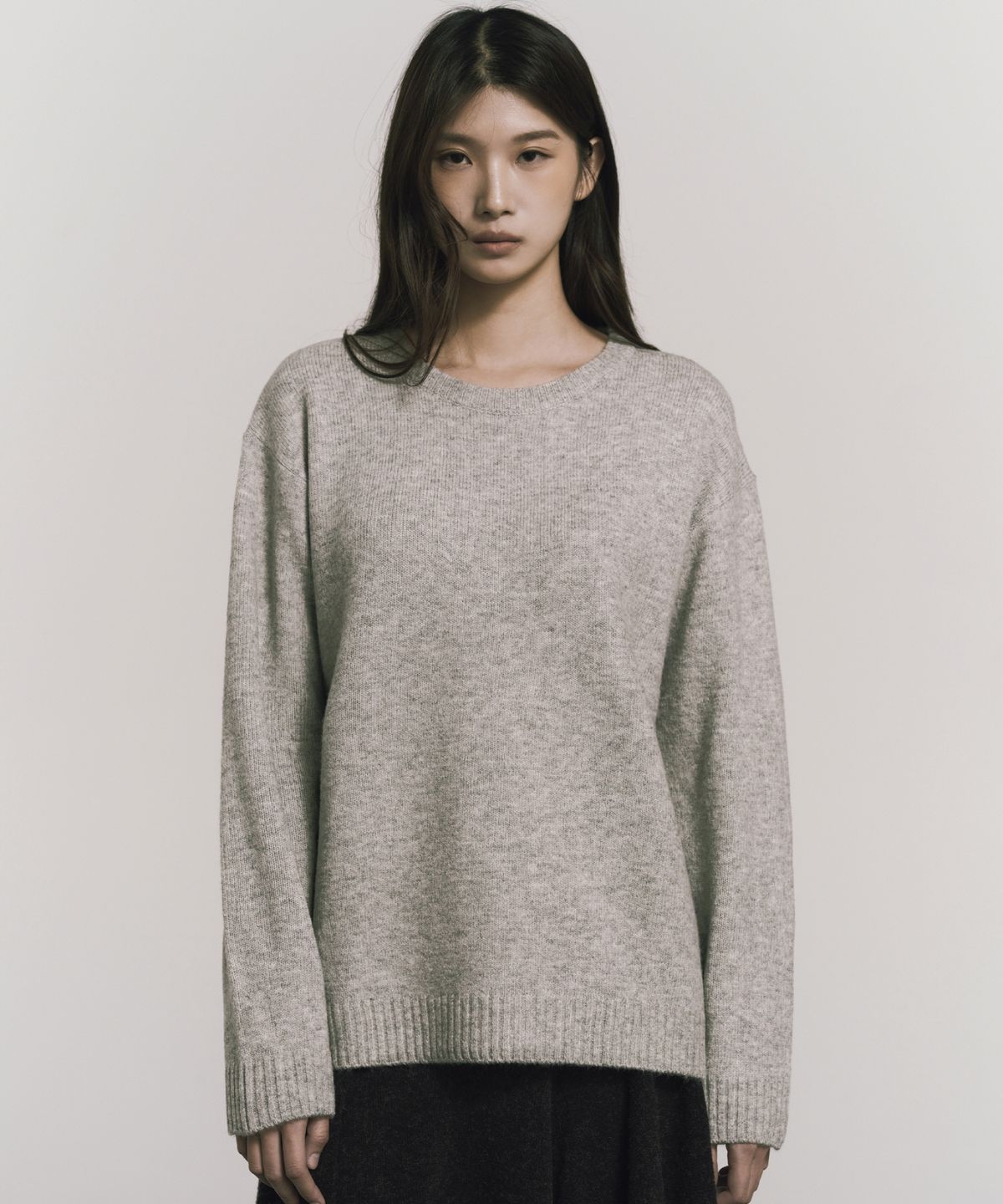닉앤니콜(NICK&NICOLE) [ESSENTIAL] CLASSICAL SOFT ROUND SWEATER_7 COLOR