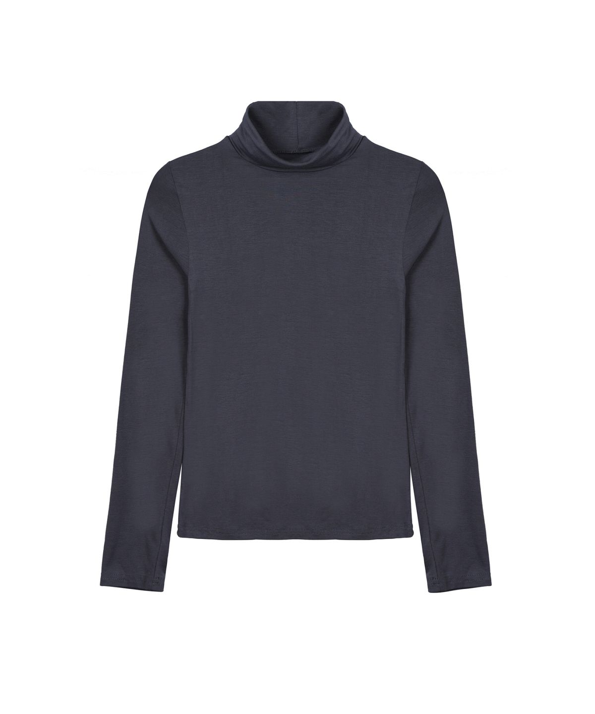 닉앤니콜(NICK&NICOLE) [ESSENTIAL] SLIM TURTLENECK TOP_CHARCOAL