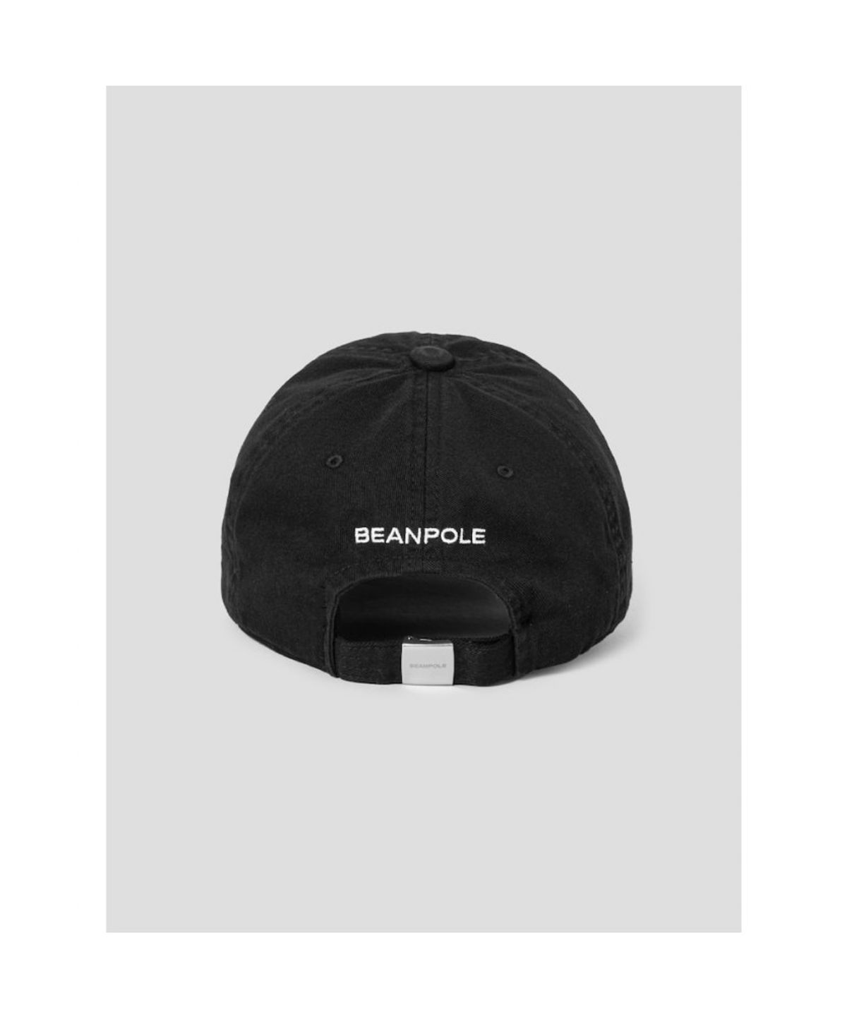 빈폴 액세서리(BEANPOLE ACCESSORY) 빅사이즈 코튼트윌 워싱 볼캡 - 블랙