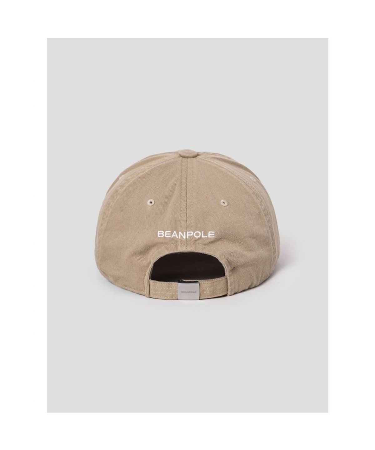 빈폴 액세서리(BEANPOLE ACCESSORY) 빅사이즈 코튼트윌 워싱 볼캡 - 베이지