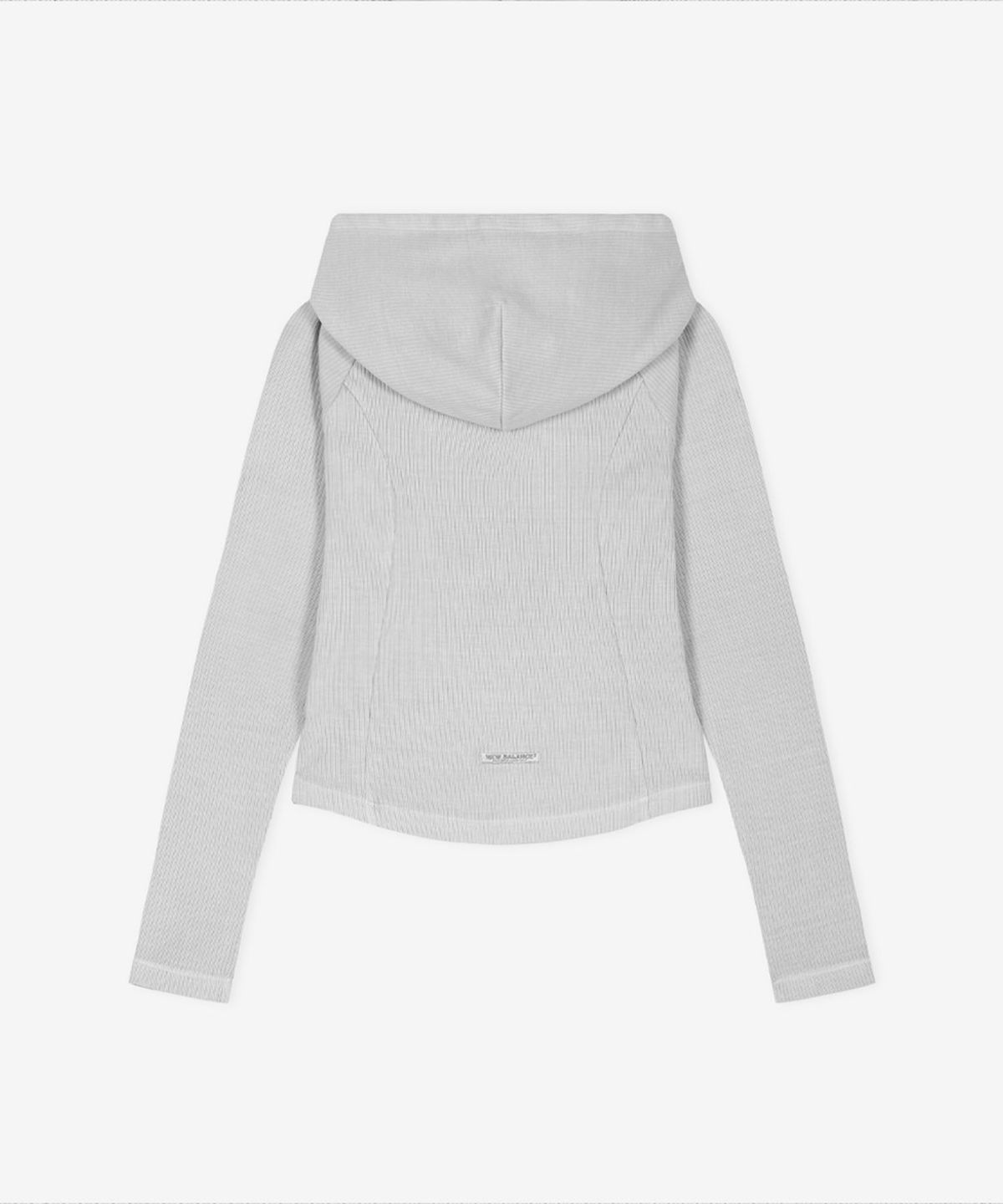 뉴발란스(NEW BALANCE) NBMDG2W322 / WOMEN 소프트프레쉬골지 후드 투웨이 집업 (LIGHT GRAY)