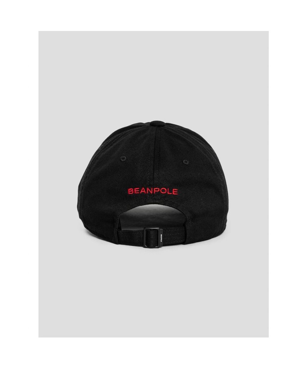 빈폴 액세서리(BEANPOLE ACCESSORY) 코튼트윌 로고 워싱 볼캡 - 블랙