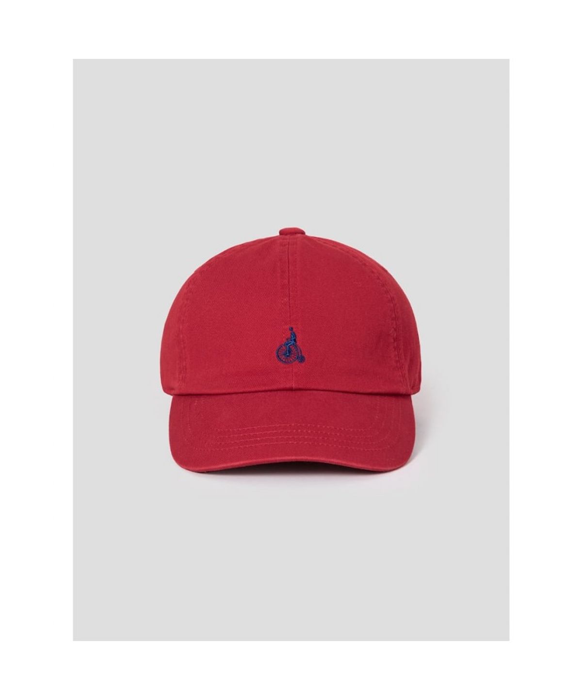 빈폴 액세서리(BEANPOLE ACCESSORY) 코튼트윌 로고 워싱 볼캡 - 레드