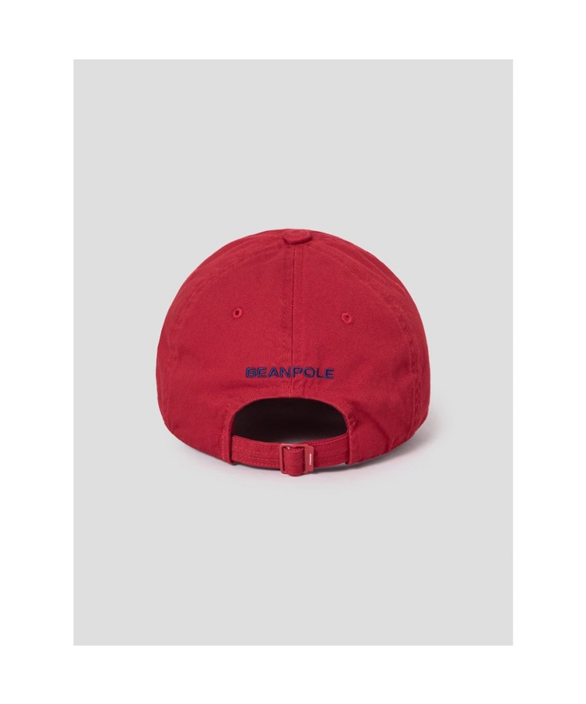 빈폴 액세서리(BEANPOLE ACCESSORY) 코튼트윌 로고 워싱 볼캡 - 레드