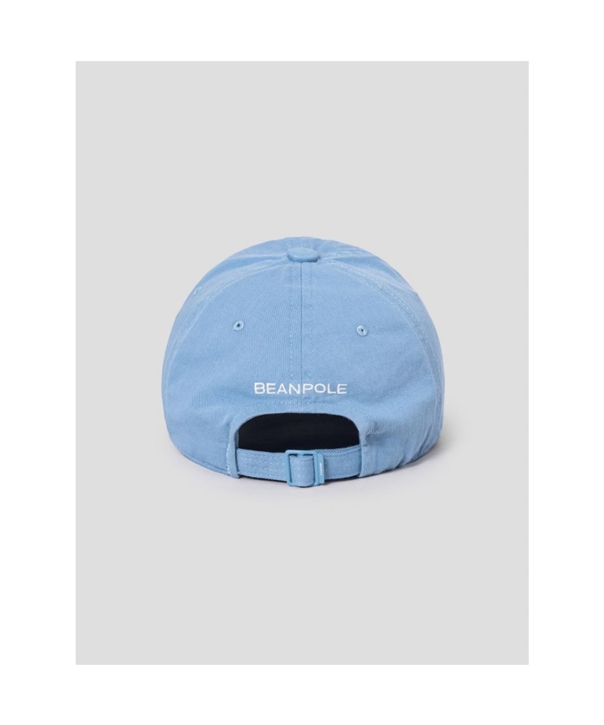 빈폴 액세서리(BEANPOLE ACCESSORY) 코튼트윌 로고 워싱 볼캡 - 스카이블루
