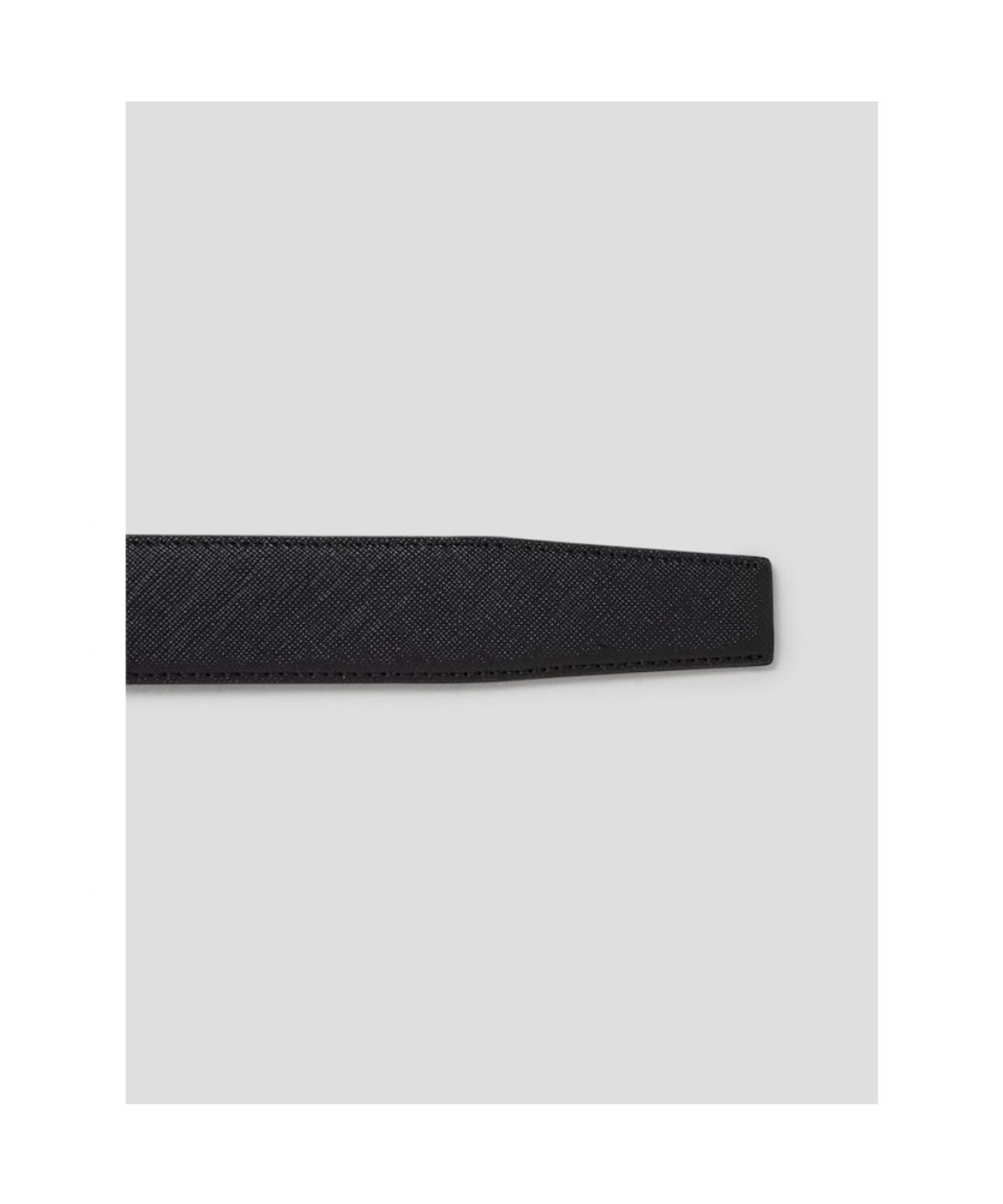 빈폴 액세서리(BEANPOLE ACCESSORY) 빈폴 체크 자동 버클 벨트 - 블랙