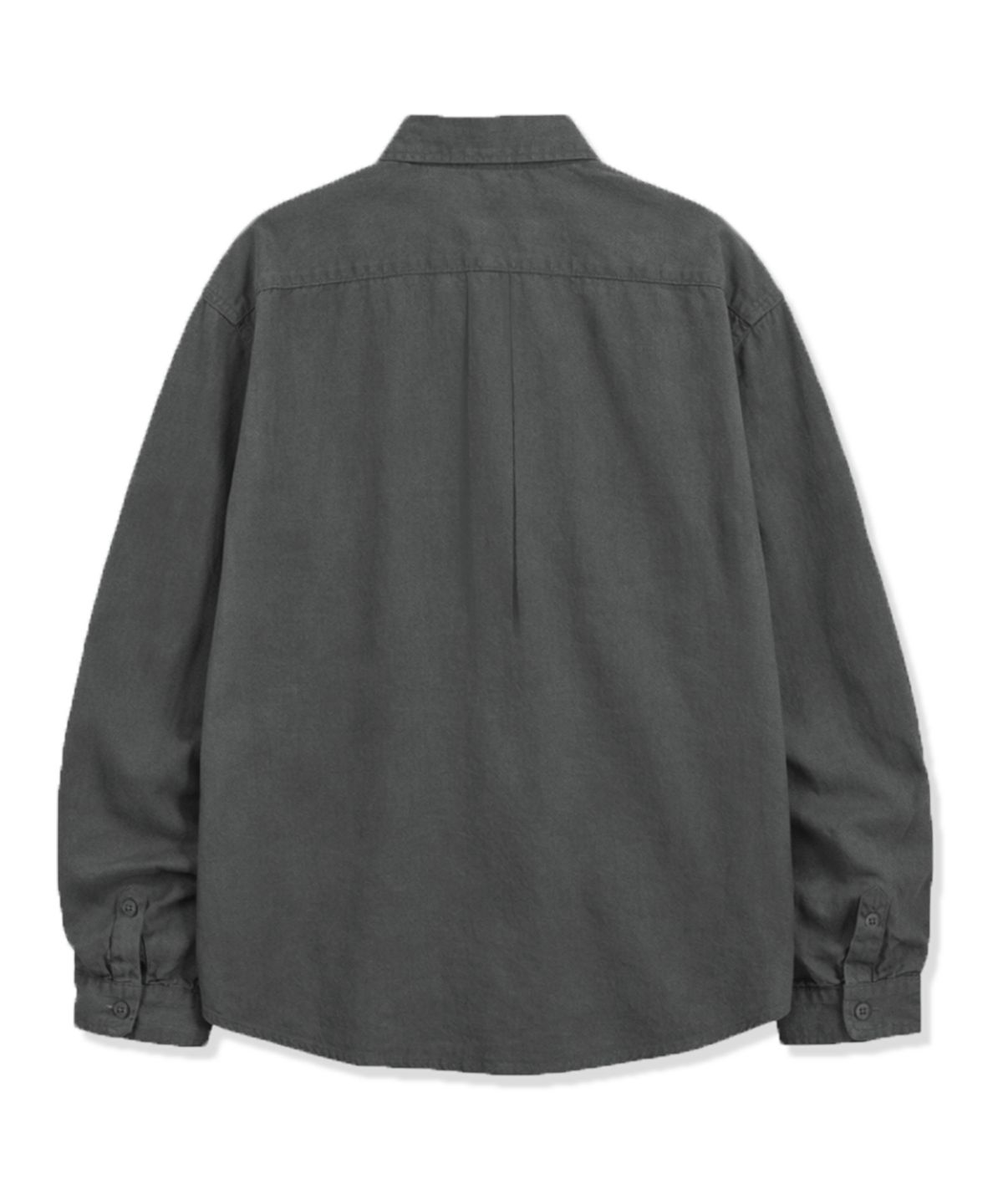 엔티이티(NTET) Pigment Soft Shirt (Ash charcoal)