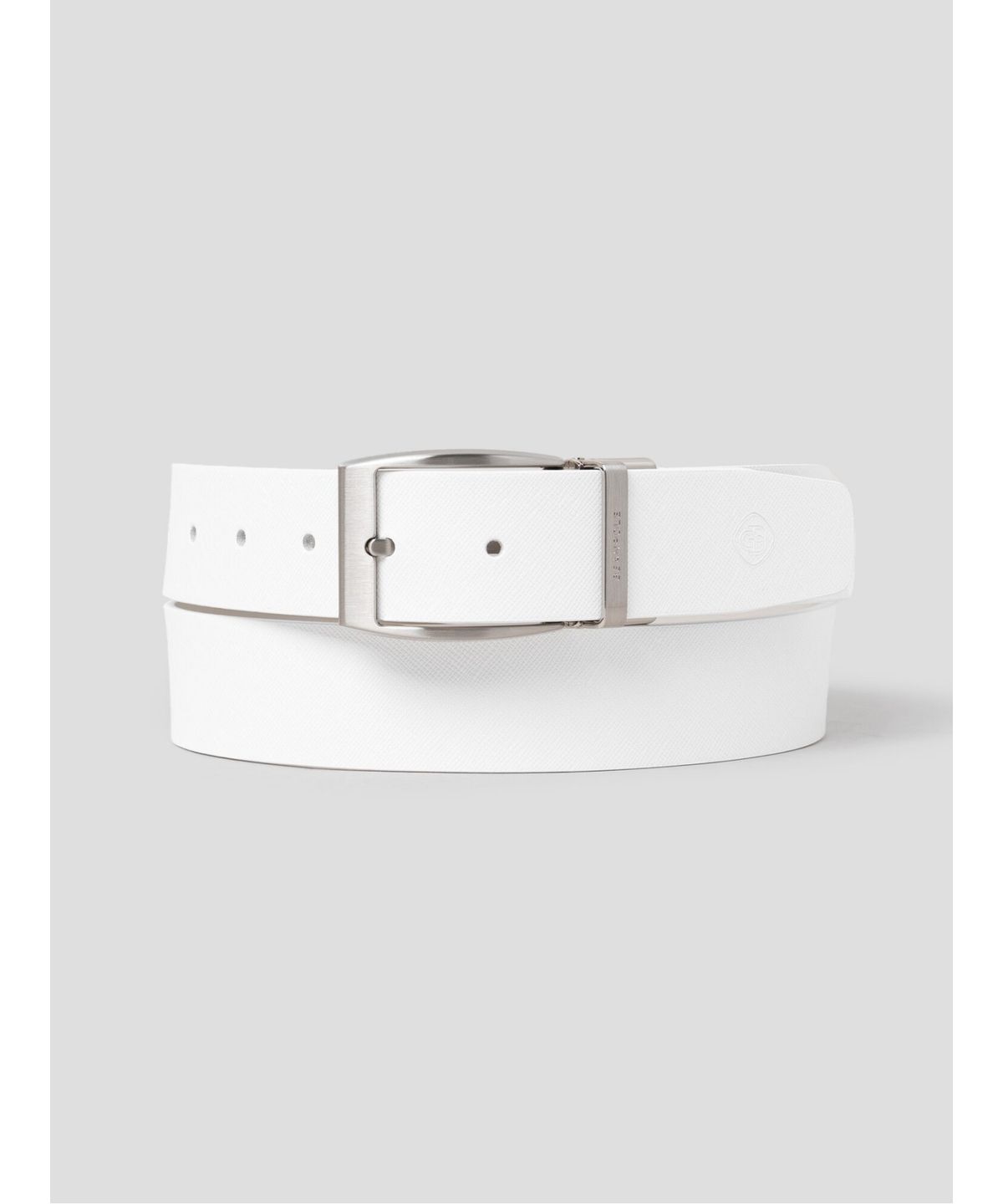 빈폴 액세서리(BEANPOLE ACCESSORY) 남성 리버서블 벨트 - 화이트