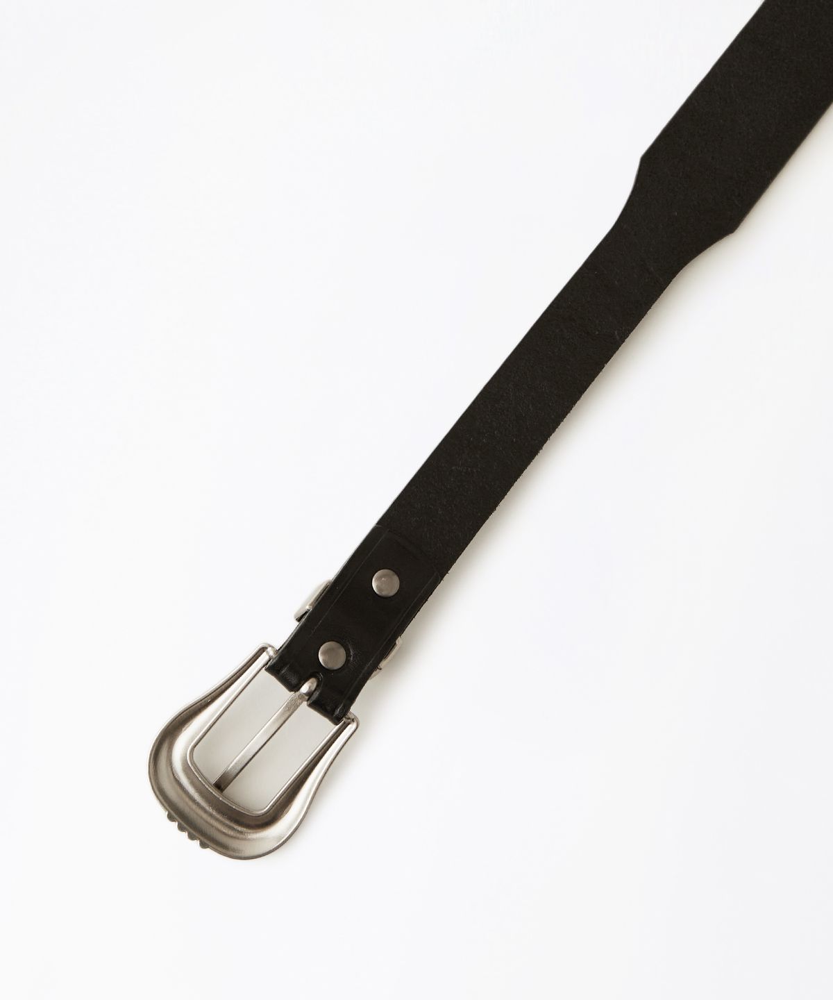 아웃스탠딩(OUTSTANDING) OSTD WESTERN BELT_BLACK