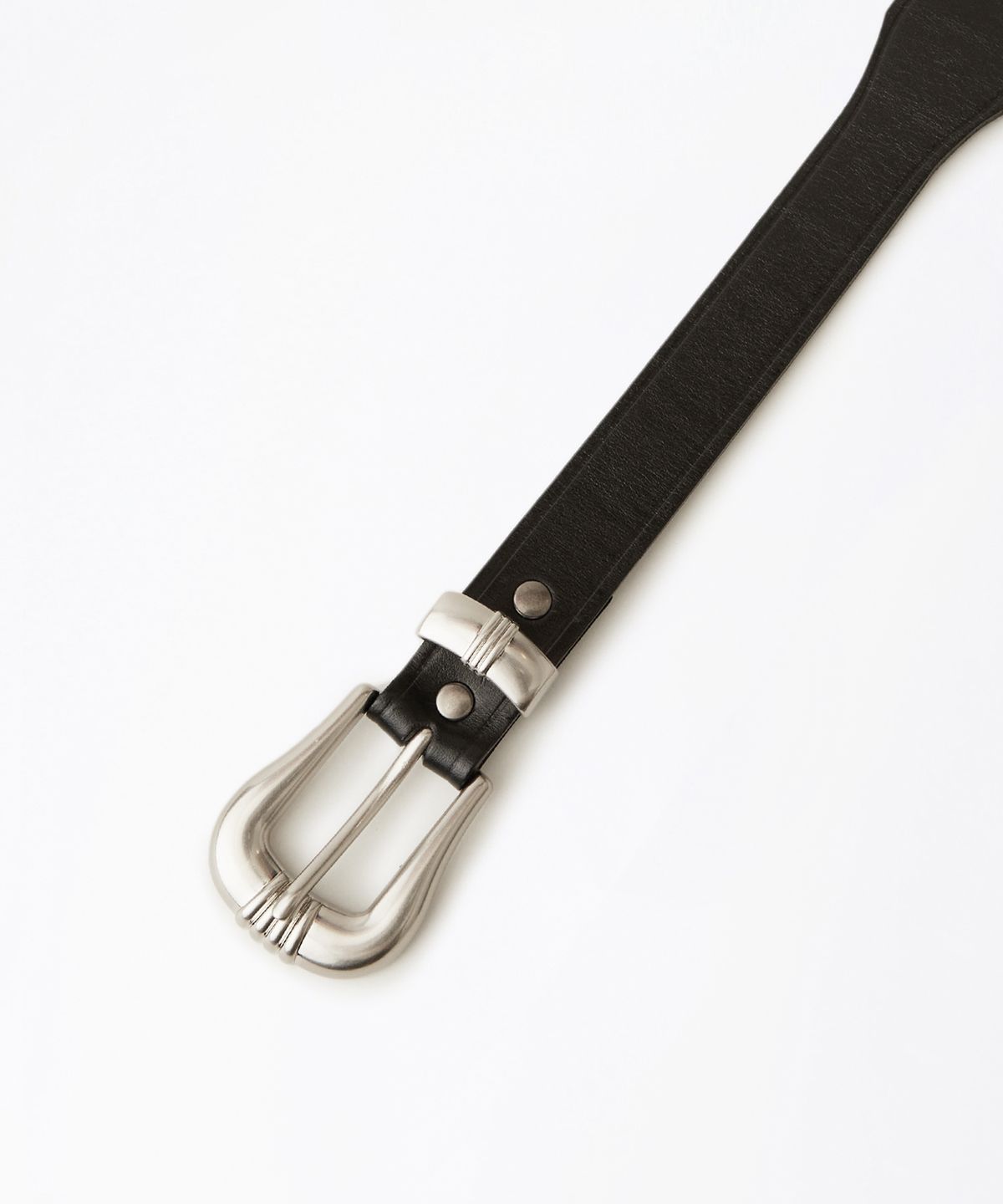 아웃스탠딩(OUTSTANDING) OSTD WESTERN BELT_BLACK