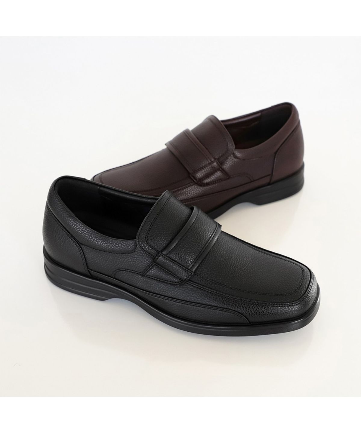 엘칸토(ELCANTO) 인텐스 남성 베이직 컴포트 슬립온 3cm LCMF56I613