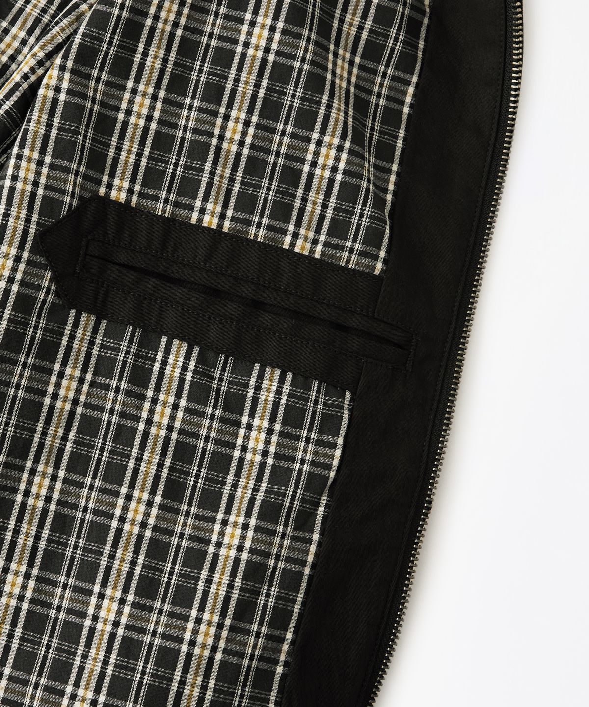아웃스탠딩(OUTSTANDING) CHAIN STITCH DRIZZLER JACKET_BLACK