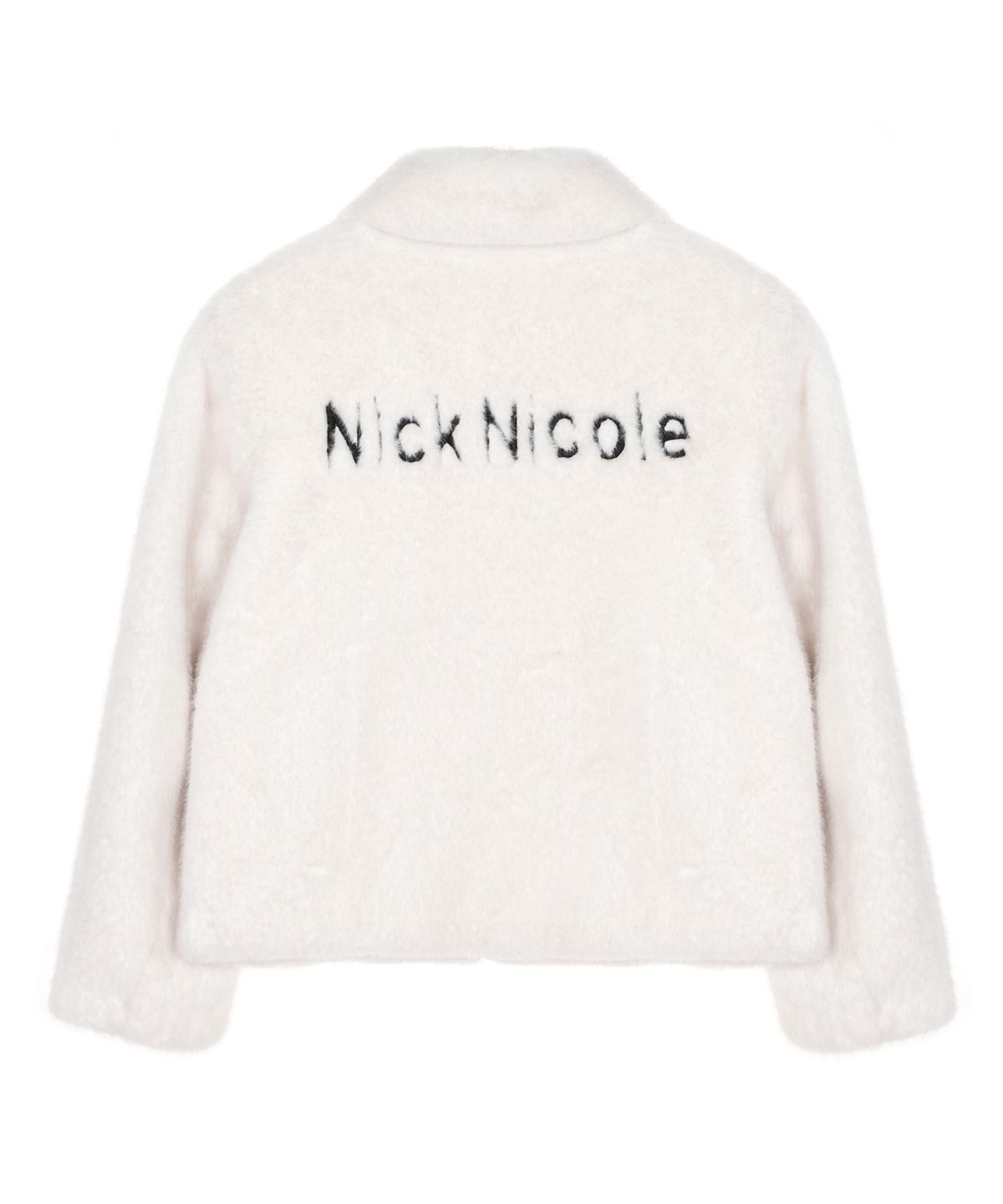 닉앤니콜(NICK&NICOLE) PREMIUM SOFT GLOW FUR JACKET_CREAM