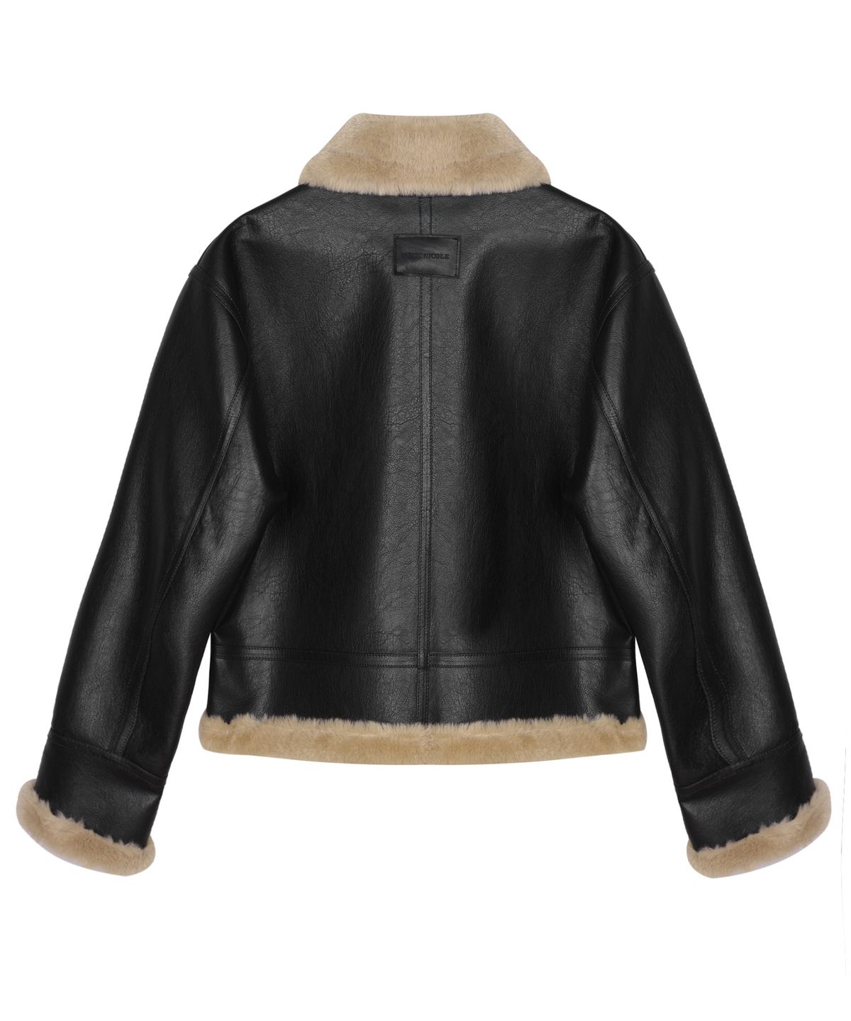 닉앤니콜(NICK&NICOLE) VINTAGE LEATHER FUR MUSTANG_BROWN