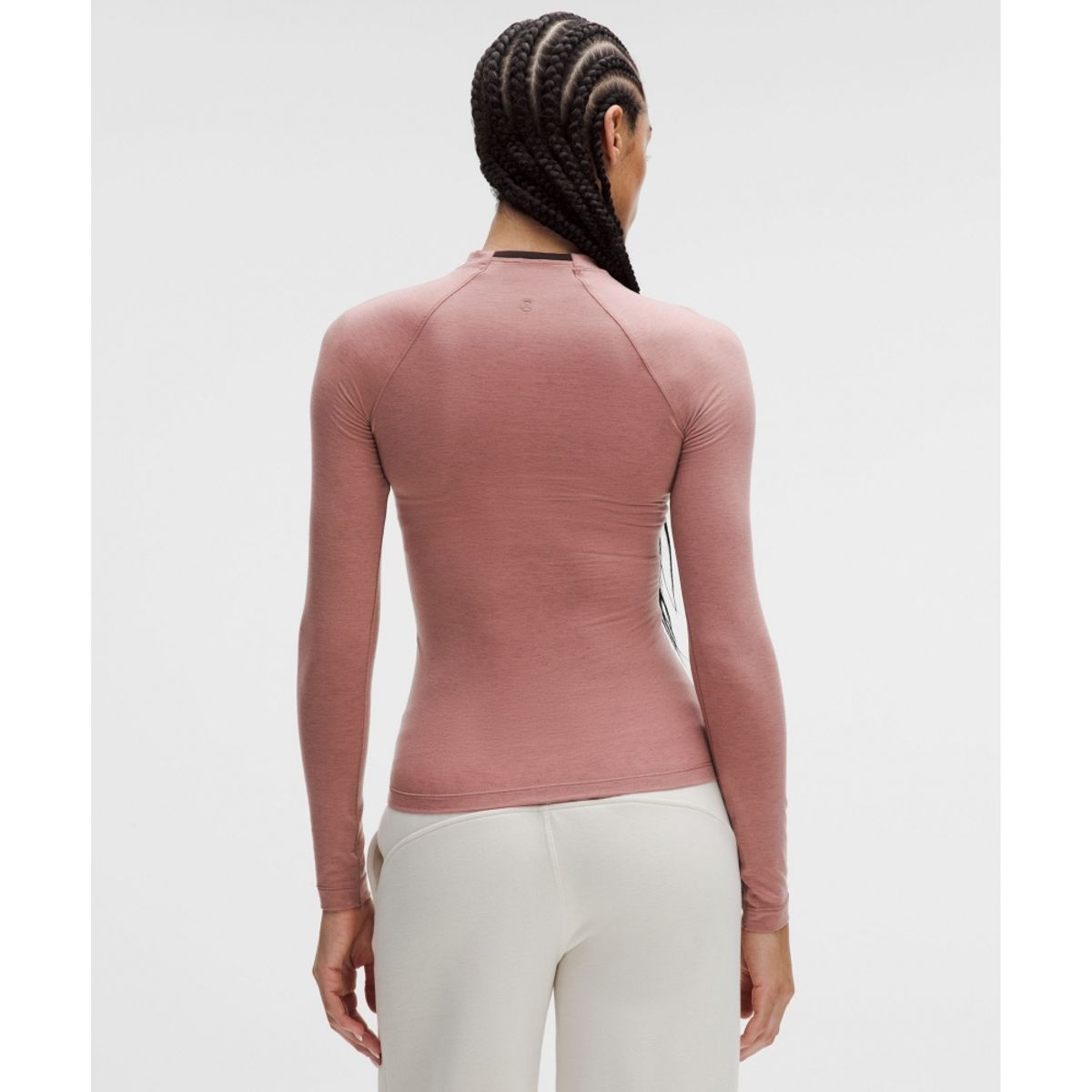 룰루레몬(LULULEMON) 저지 헨리 베이스 레이어  REDC SQUO