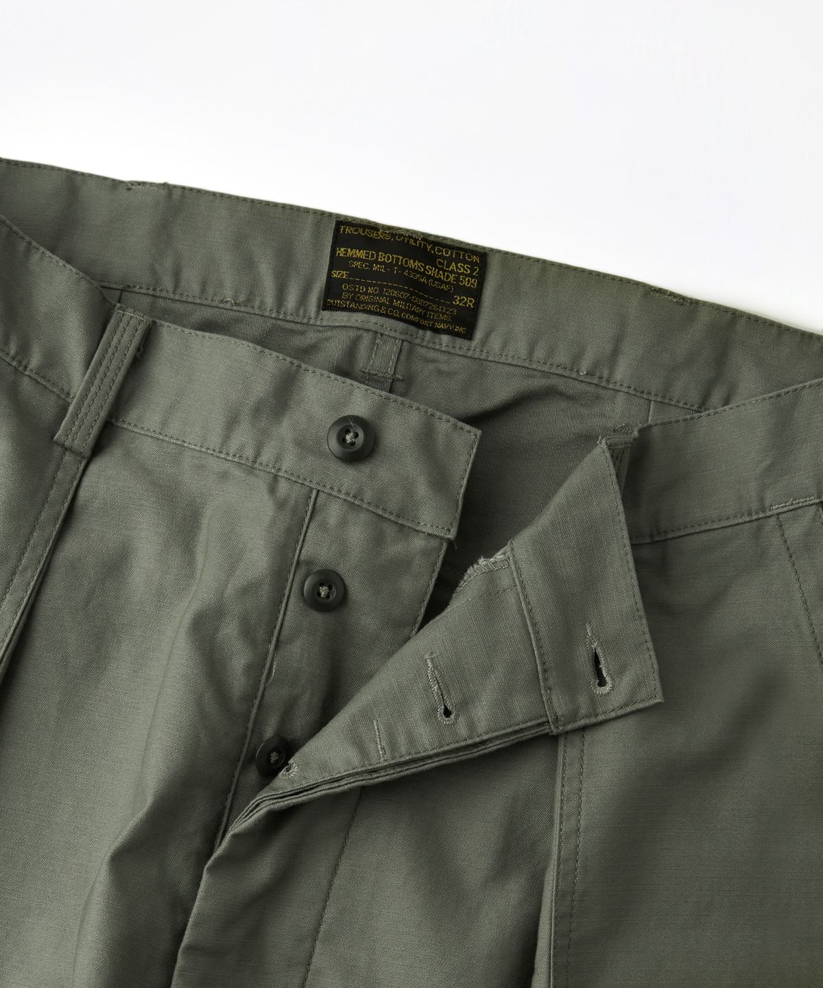 아웃스탠딩(OUTSTANDING) USAF UTILITY TROUSERS_SAGE GREEN