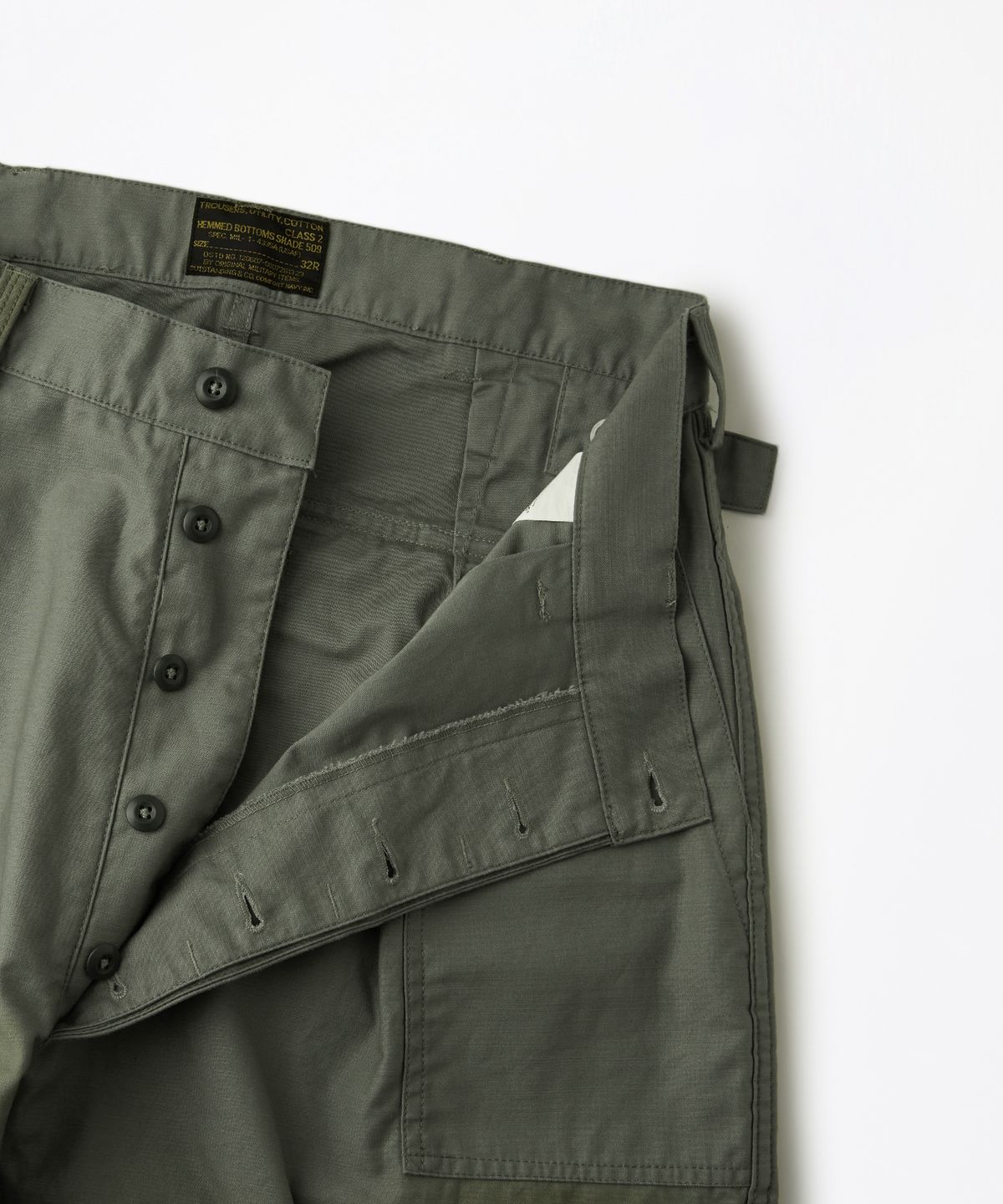 아웃스탠딩(OUTSTANDING) USAF UTILITY TROUSERS_SAGE GREEN
