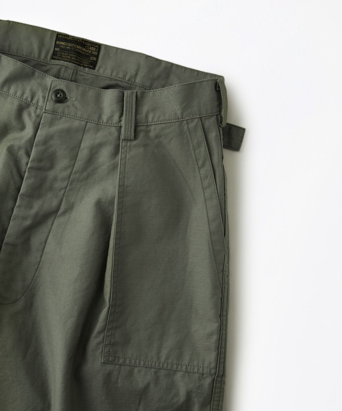 아웃스탠딩(OUTSTANDING) USAF UTILITY TROUSERS_SAGE GREEN