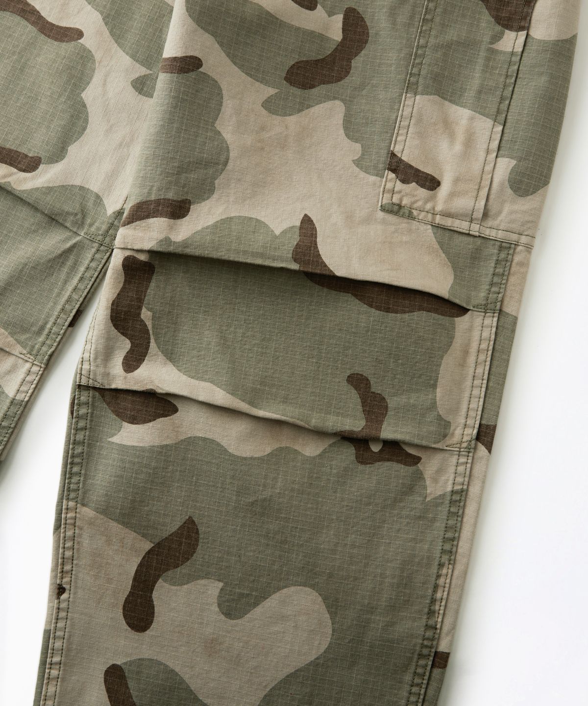 아웃스탠딩(OUTSTANDING) M-65 RIPSTOP CARGO PANTS_SAND CAMO
