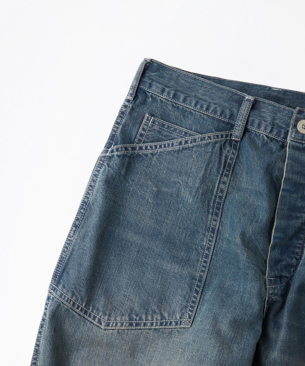 아웃스탠딩(OUTSTANDING) US ARMY M-35 DENIM PANTS_L.BLUE