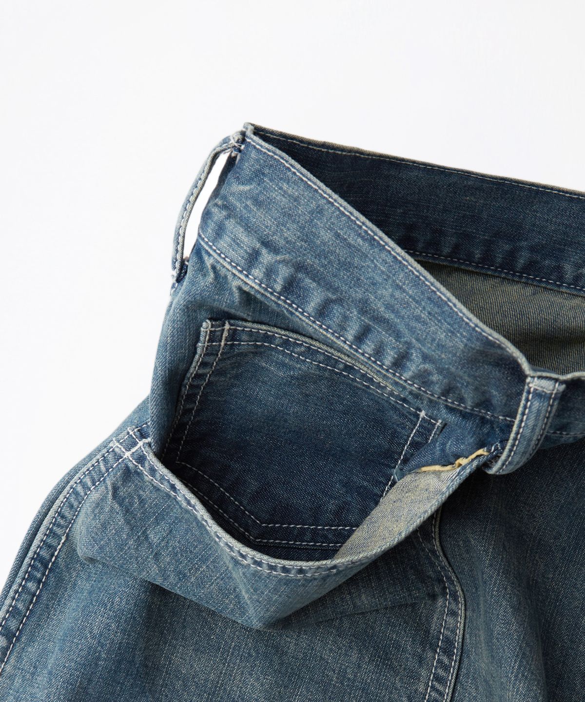아웃스탠딩(OUTSTANDING) US ARMY M-35 DENIM PANTS_L.BLUE