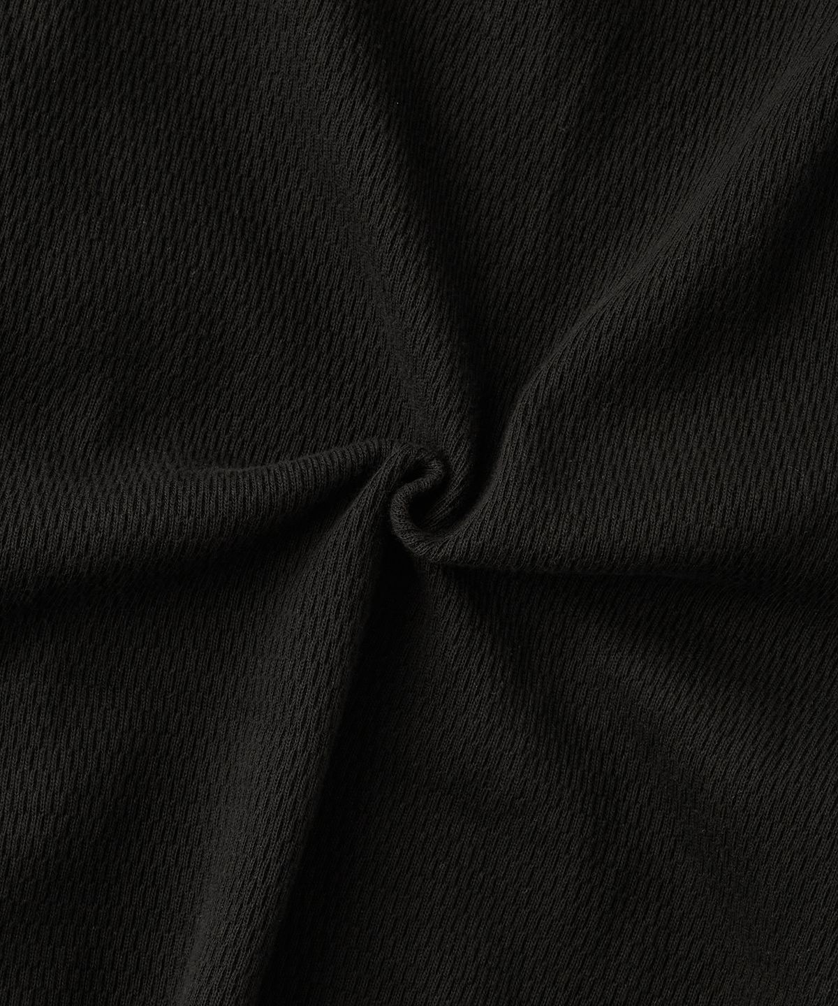 아웃스탠딩(OUTSTANDING) THERMAL LONG SLEEVE TEE_BLACK