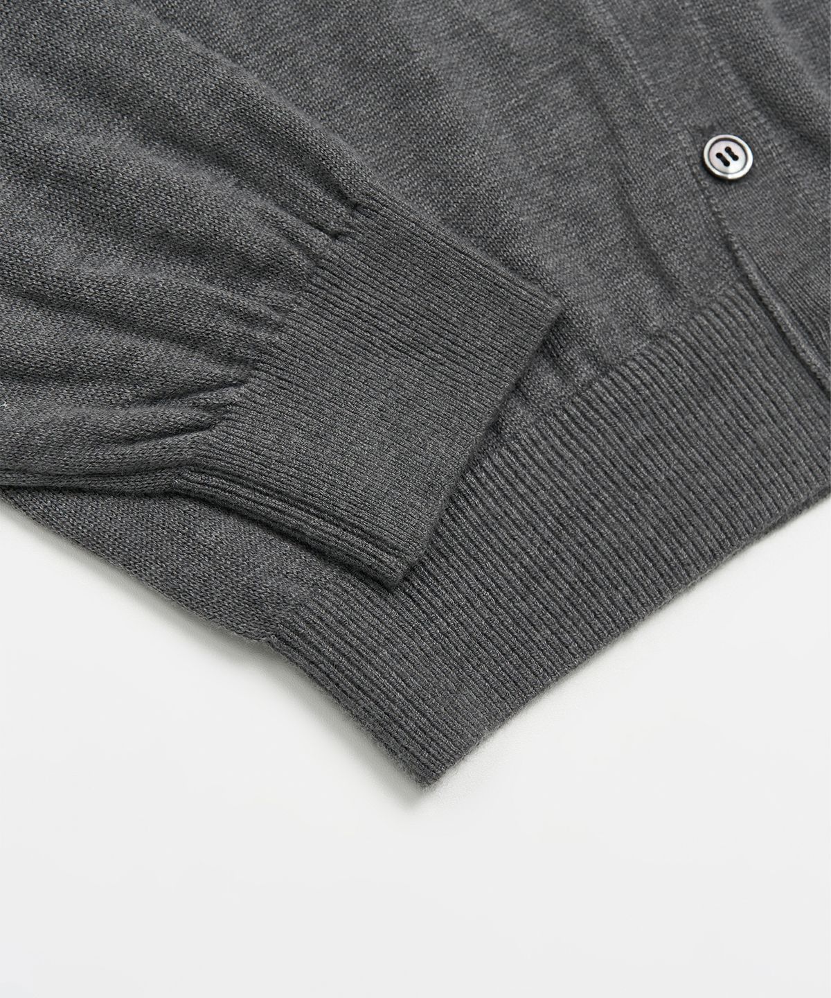 토피 우먼(TOFFEE WOMEN) W 소프트 하이넥 가디건 (GREY)