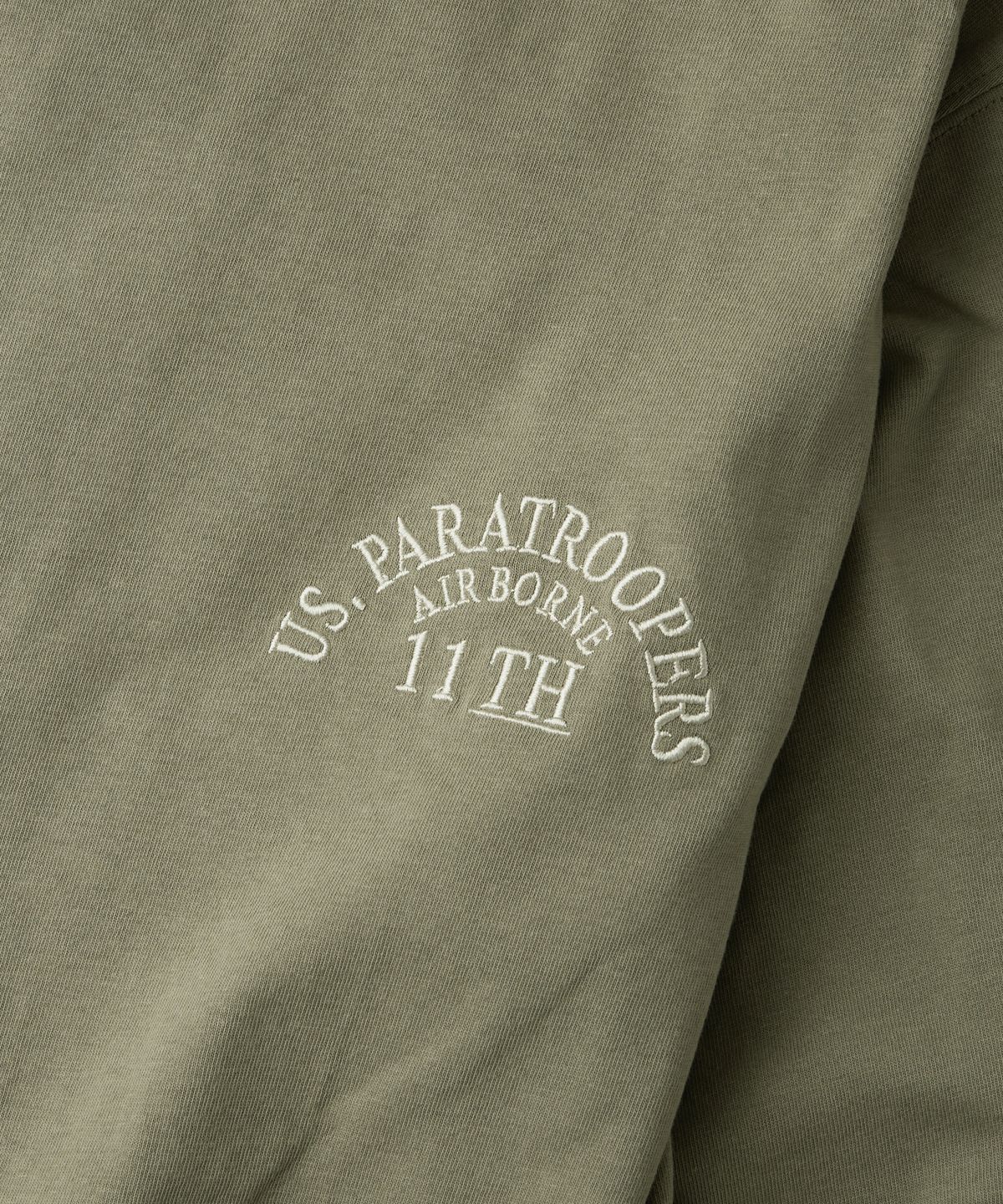 아웃스탠딩(OUTSTANDING) MIL SERIES LONG SLEEVE(SOUVENIR)_KHAKI GRAY