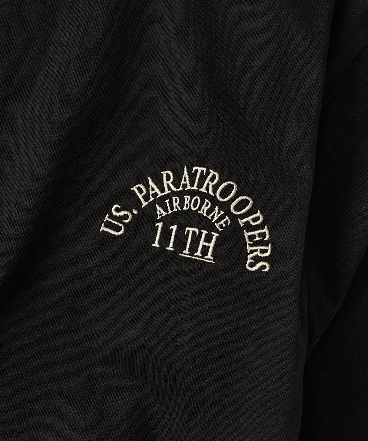 아웃스탠딩(OUTSTANDING) MIL SERIES LONG SLEEVE(SOUVENIR)_BLACK