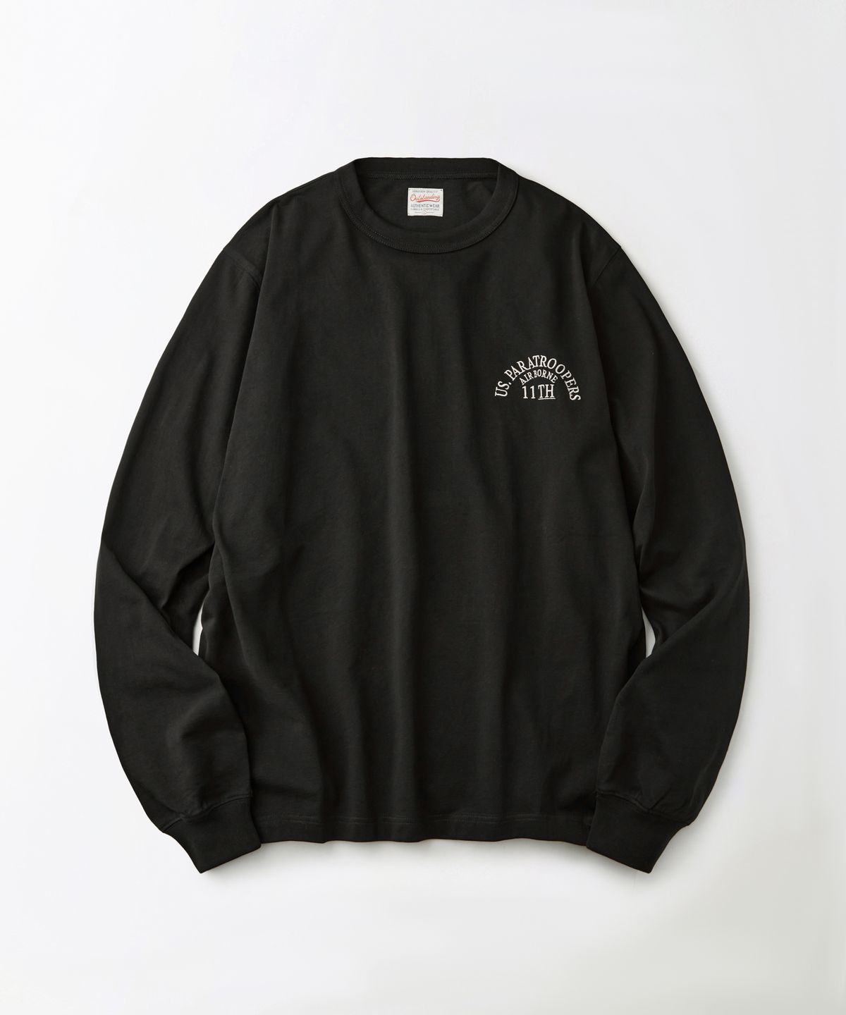 아웃스탠딩(OUTSTANDING) MIL SERIES LONG SLEEVE(SOUVENIR)_BLACK