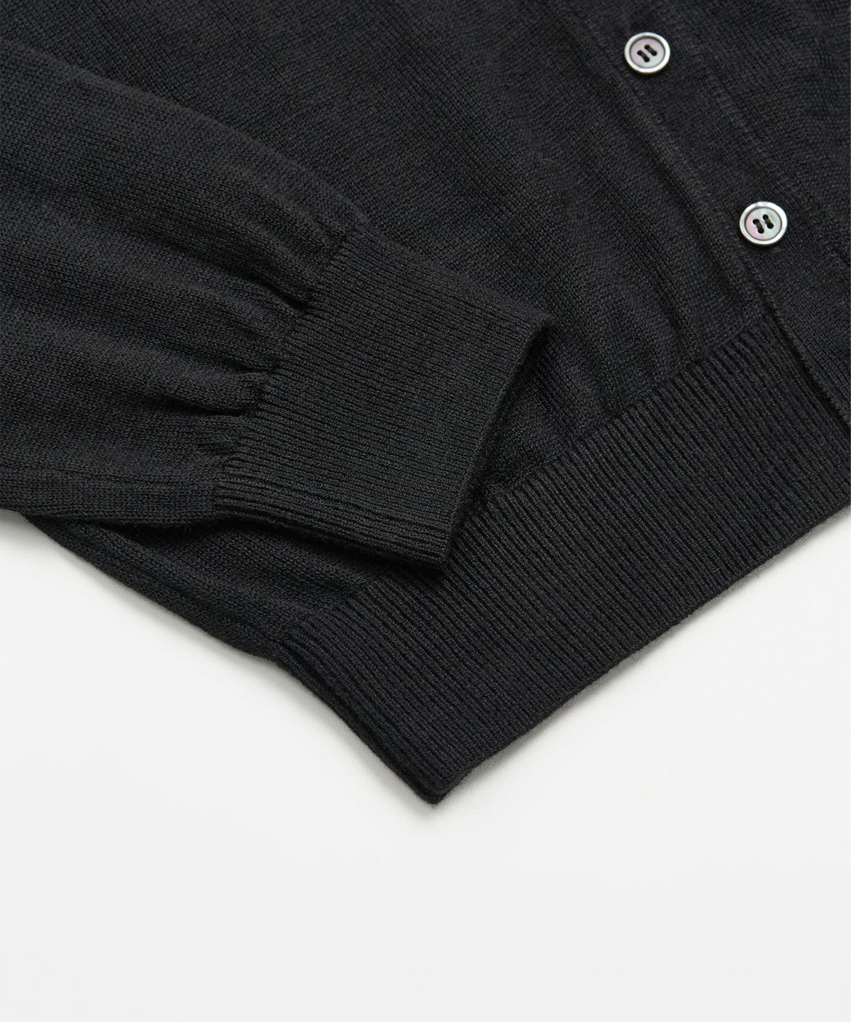 토피 우먼(TOFFEE WOMEN) W 소프트 하이넥 가디건 (BLACK)