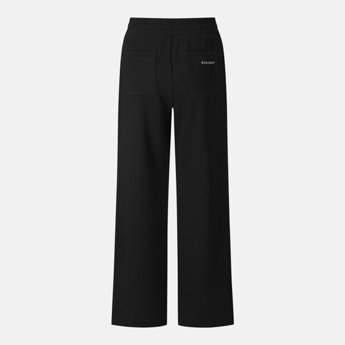 데상트(DESCENTE) 우먼스 자카드 트레이닝 팬츠 블랙 SR122PFP21