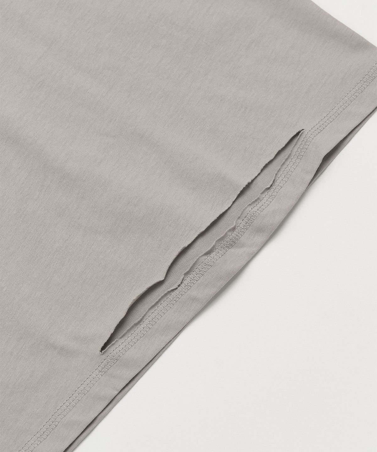 토피 우먼(TOFFEE WOMEN) W 대미지 레이어드 롱슬리브 (GREY)