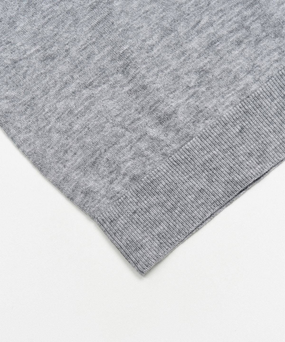 토피 우먼(TOFFEE WOMEN) W 버튼 캡 하프 니트 (GREY)