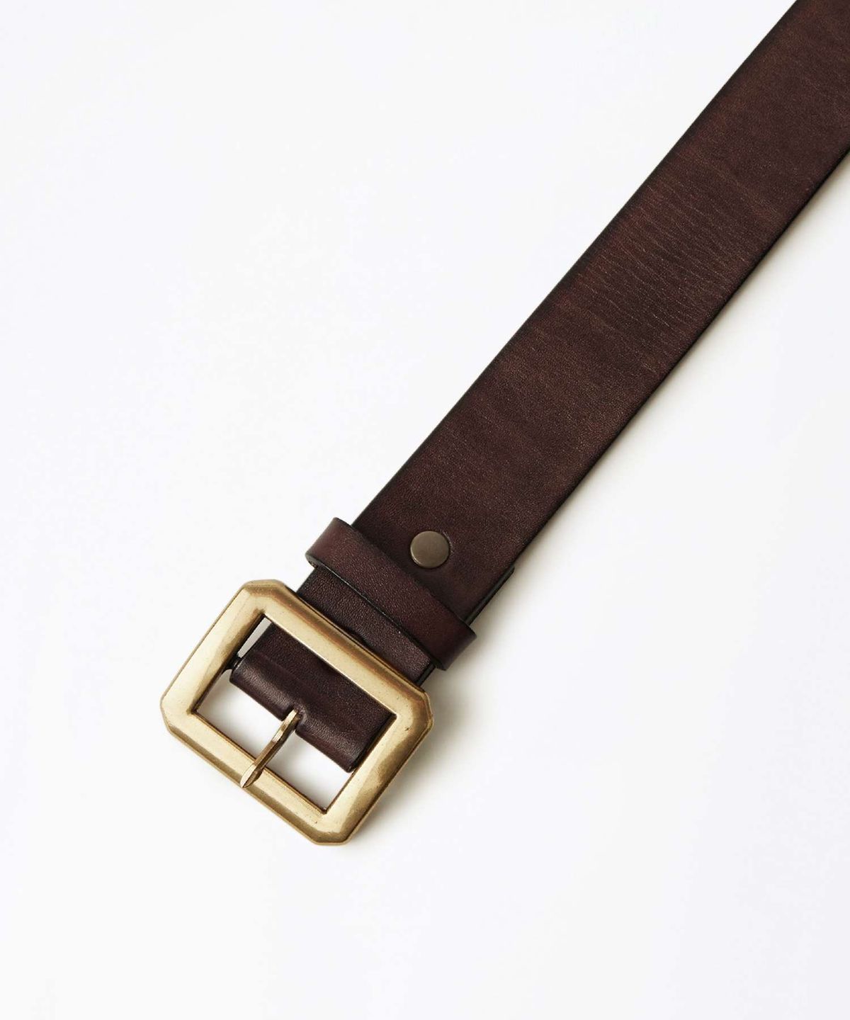 아웃스탠딩(OUTSTANDING) OSTD COWHIDE BELT_BROWN