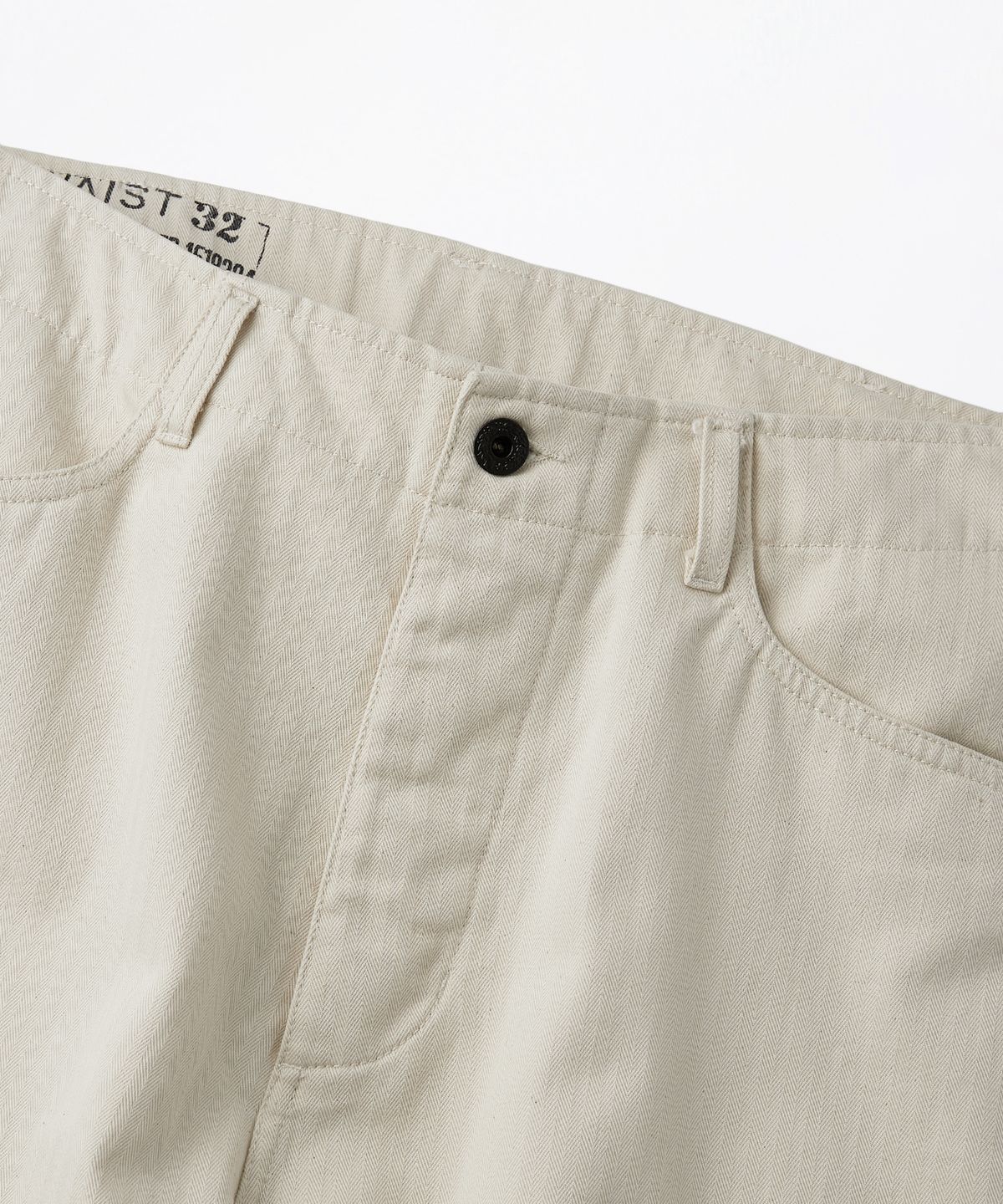 아웃스탠딩(OUTSTANDING) USN N-3 HBT PANTS_ECRU