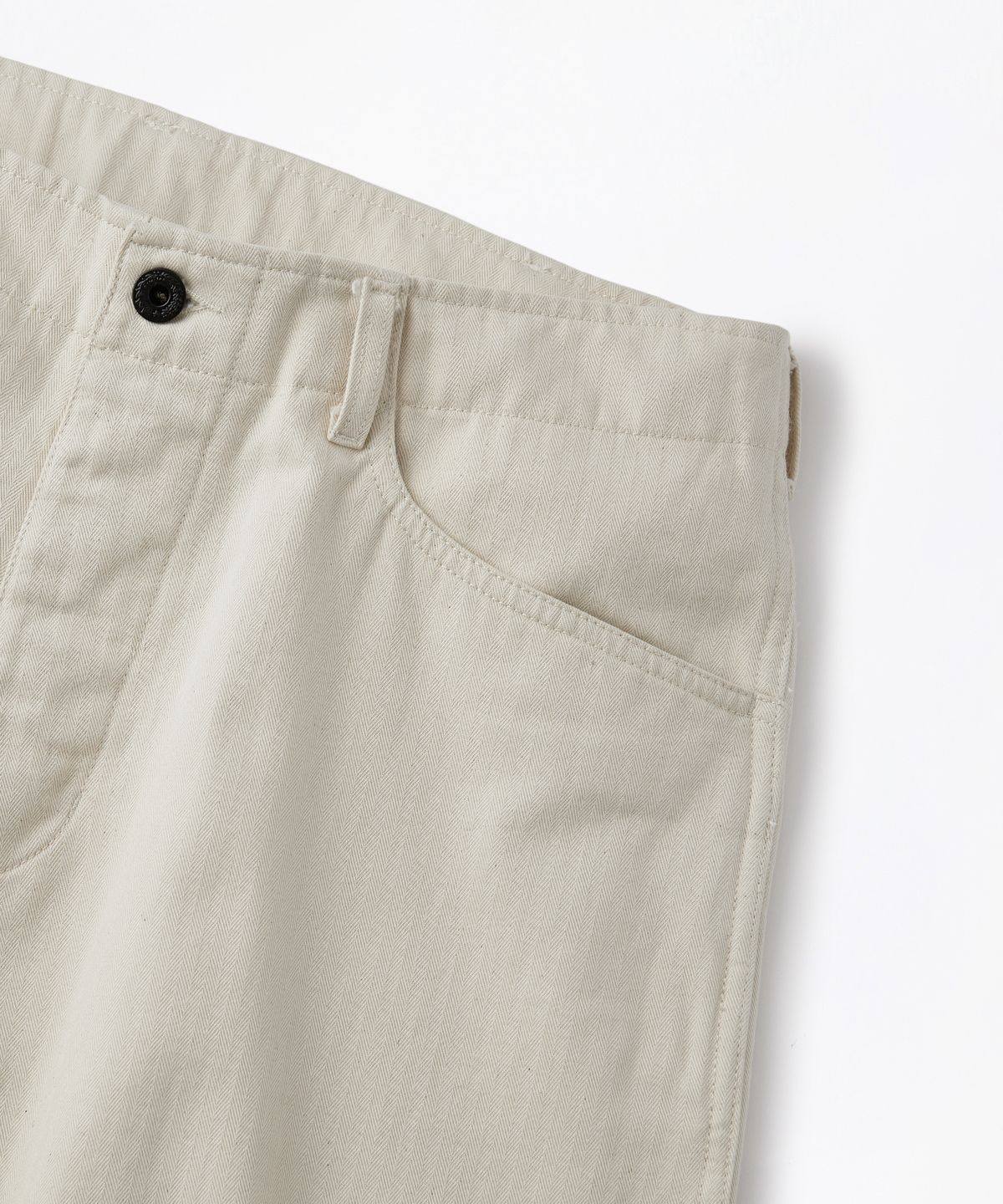 아웃스탠딩(OUTSTANDING) USN N-3 HBT PANTS_ECRU