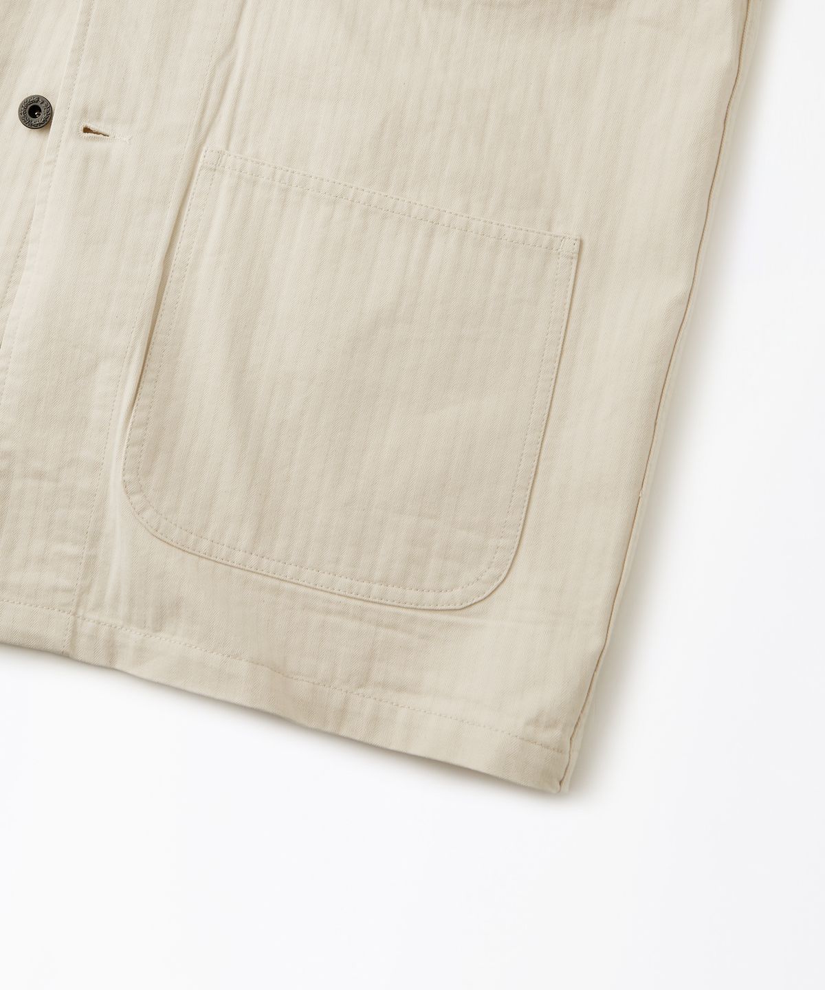 아웃스탠딩(OUTSTANDING) U.S.N N-3 HBT JACKET_ECRU