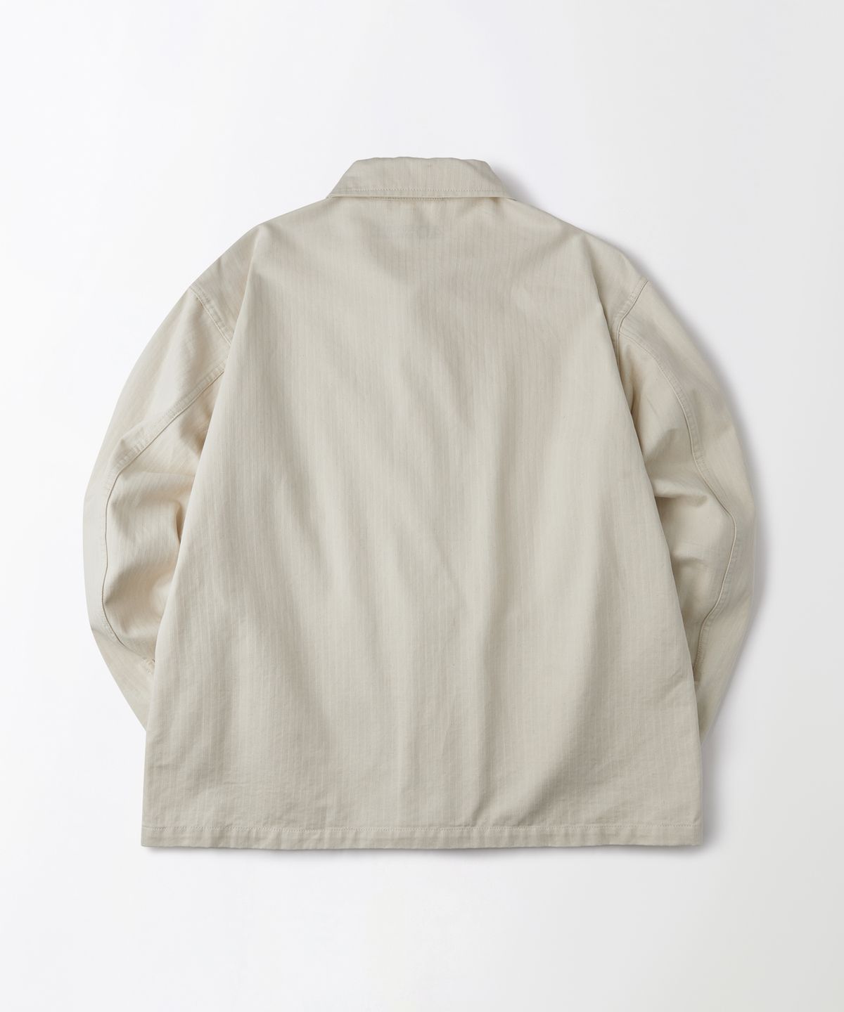 아웃스탠딩(OUTSTANDING) USN N-3 HBT JACKET_ECRU