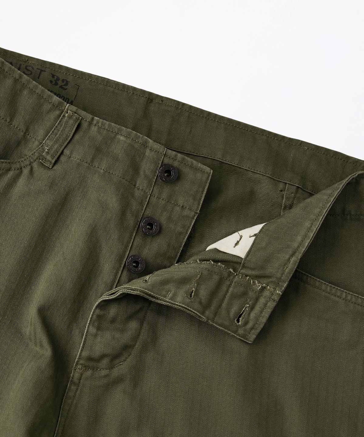 아웃스탠딩(OUTSTANDING) USN N-3 HBT PANTS_OLIVE GREEN
