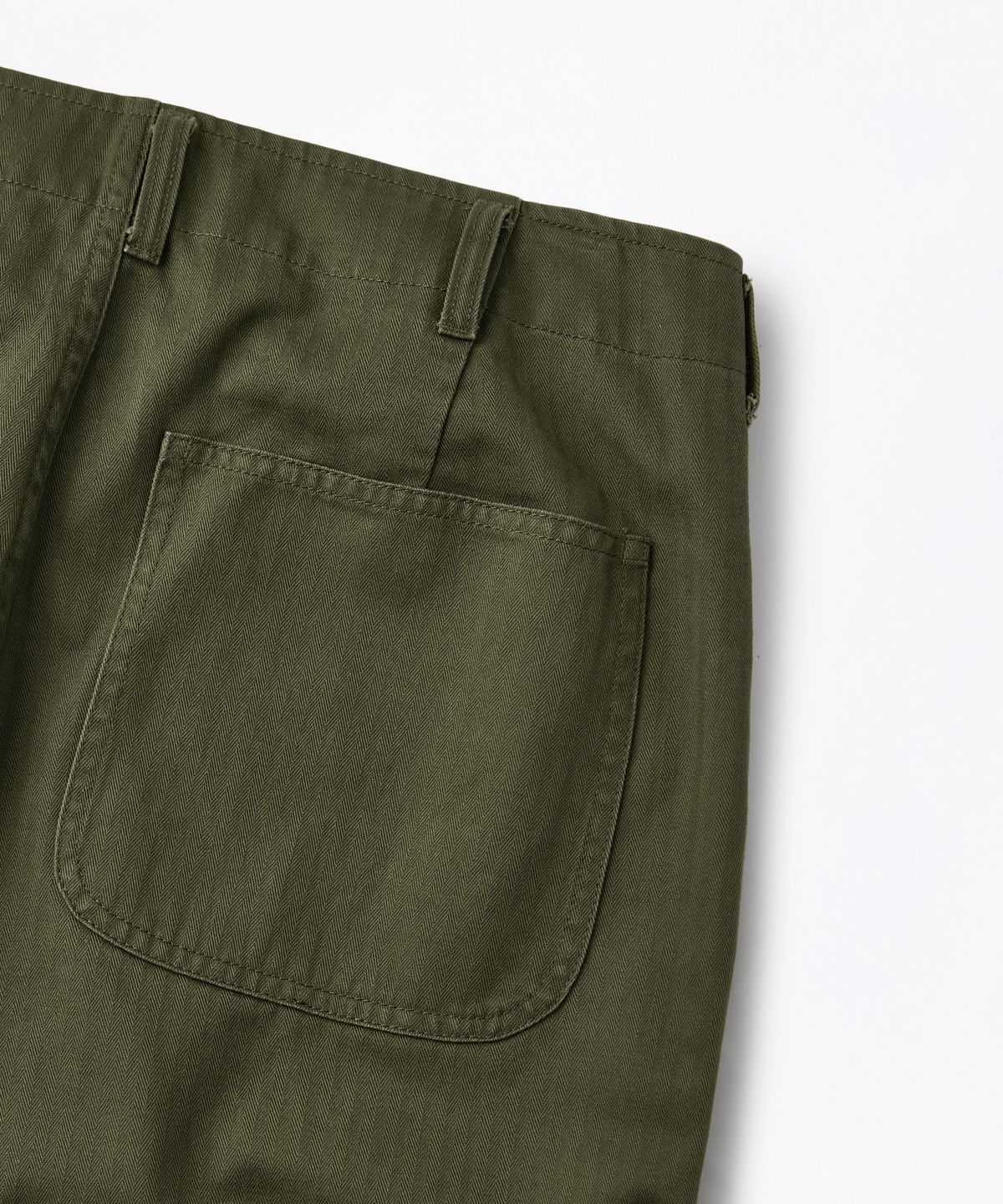 아웃스탠딩(OUTSTANDING) USN N-3 HBT PANTS_OLIVE GREEN