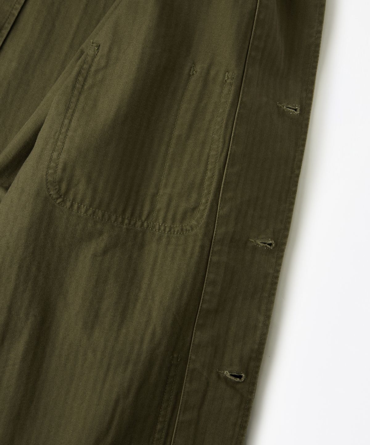 아웃스탠딩(OUTSTANDING) U.S.N N-3 HBT JACKET_OLIVE GREEN