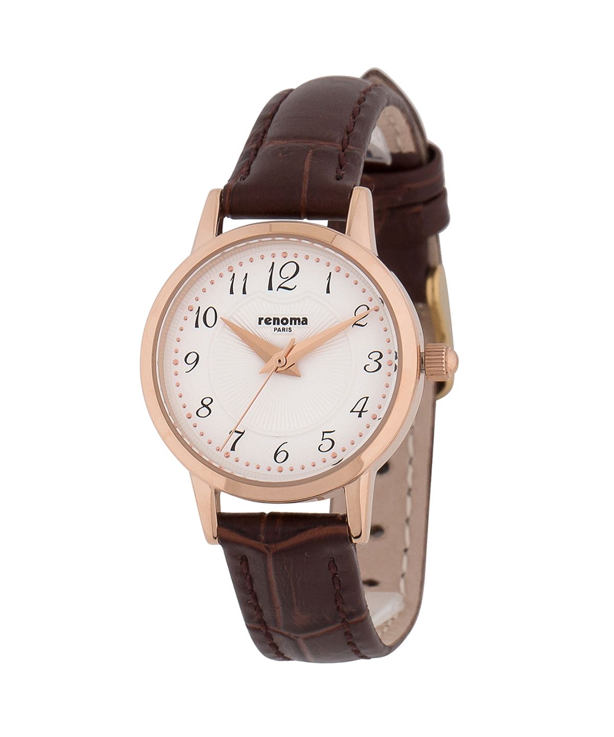 레노마 시계(RENOMA WATCH) 레노마 아라비아숫자 여성용 가죽시계 RE5470L