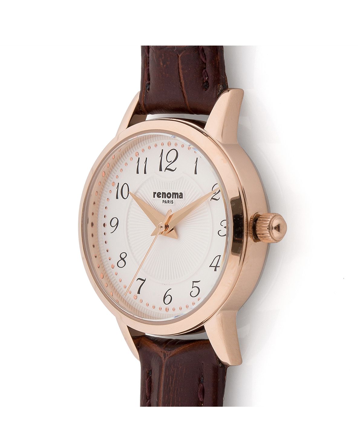 레노마 시계(RENOMA WATCH) 레노마 아라비아숫자 여성용 가죽시계 RE5470L