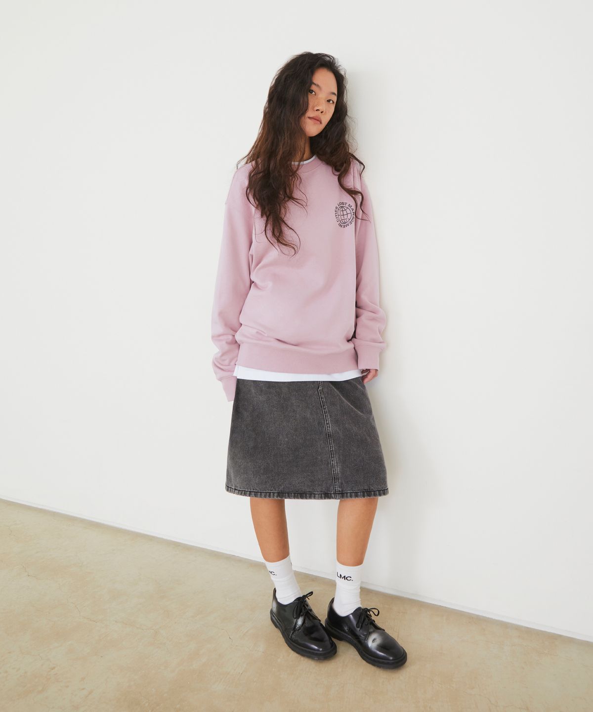 엘엠씨(LMC) S WHEEL SWEATSHIRT pink