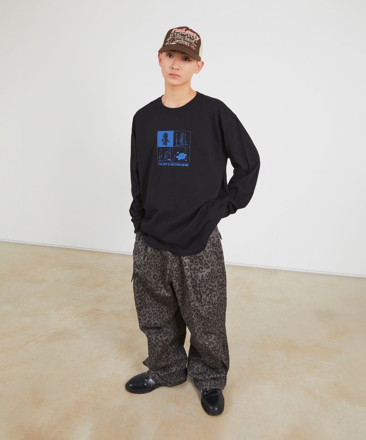 엘엠씨(LMC) WIDE CARGO PANTS leopard