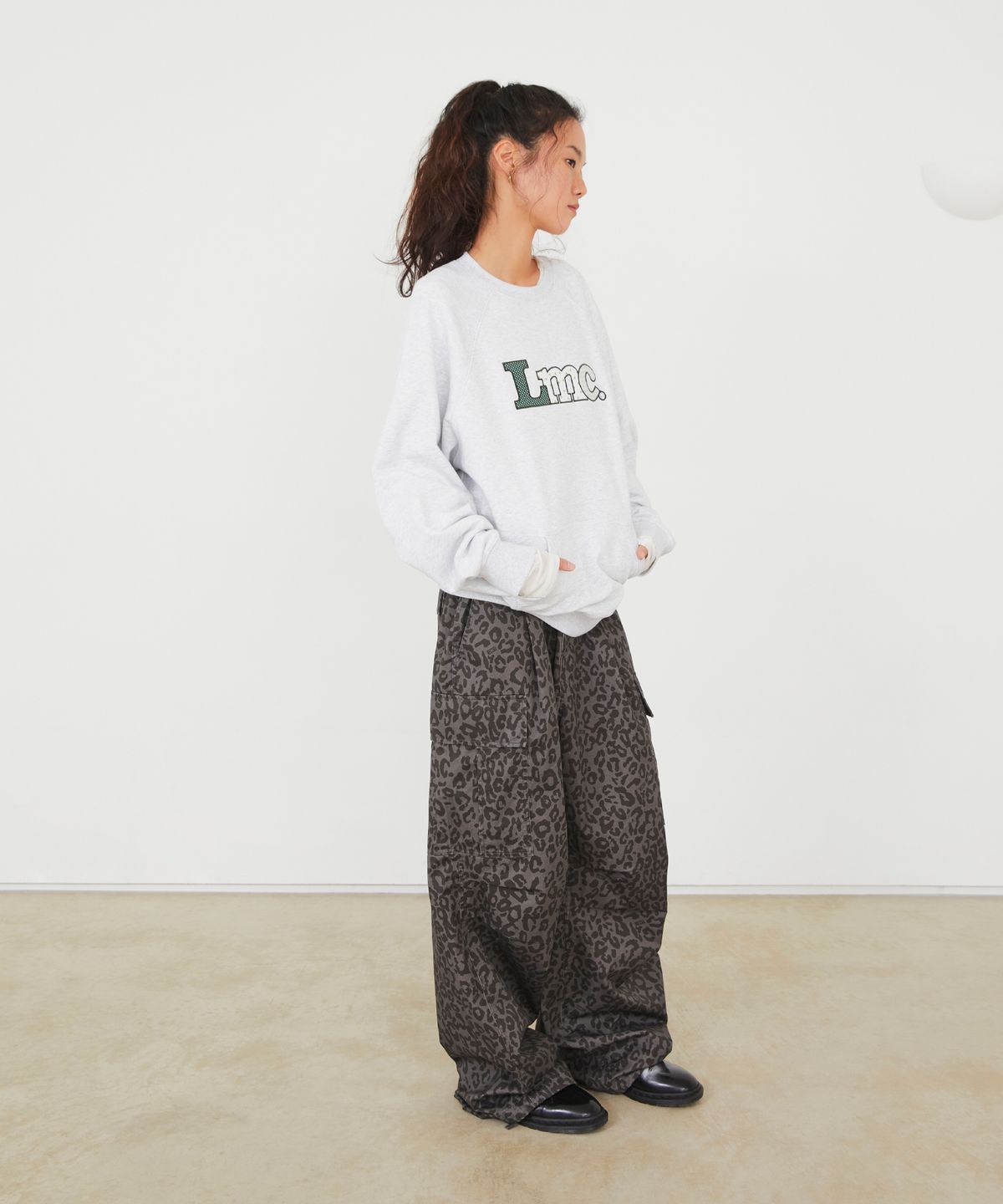 엘엠씨(LMC) WIDE CARGO PANTS leopard
